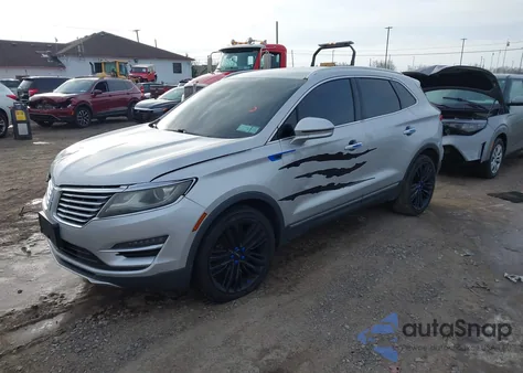 2015 Lincoln Mkc z USA, uszkodzony, nr VIN 5LMTJ2AHXFUJ31635